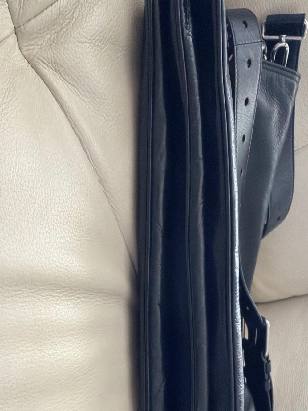 🖤 Balenciaga BB Soft Large Flap Bag — Black Calfskin / Aged Silver Hardware - Picture 7 of 9